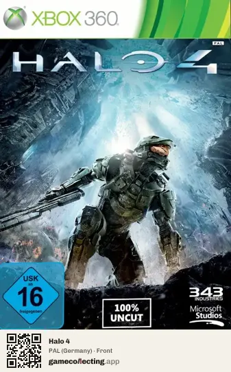 Halo 4 Xbox 360, Germany box front