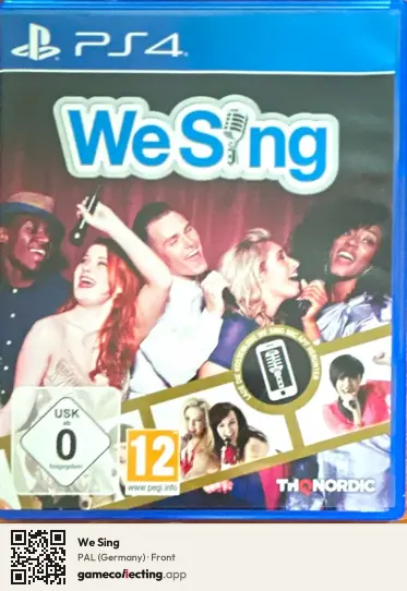 We Sing PlayStation 4, Germany box front