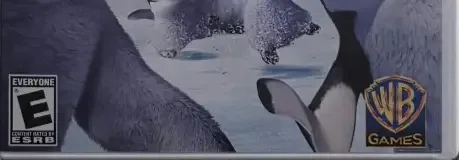 Happy Feet Two, the ESRB box on its front