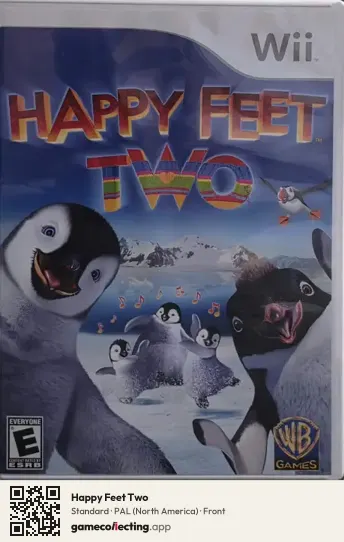 Happy Feet Two Nintendo Wii, North America box front