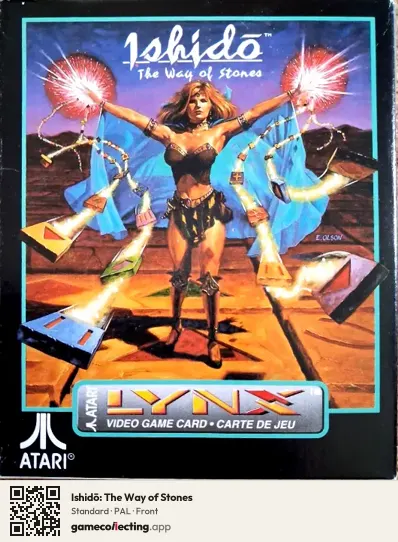 Ishidō: The Way of Stones Atari Lynx, PAL box front