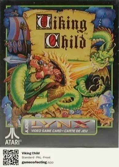 Viking Child Atari Lynx, PAL box front