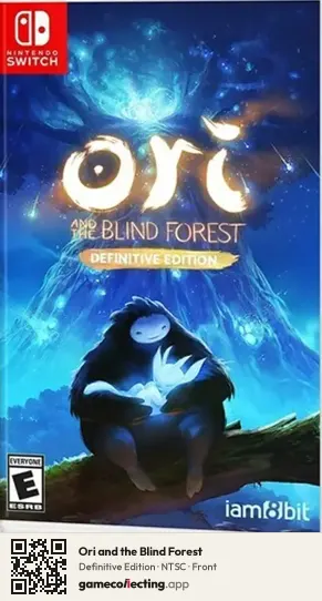 Ori and the Blind Forest Nintendo Switch, NTSC box front