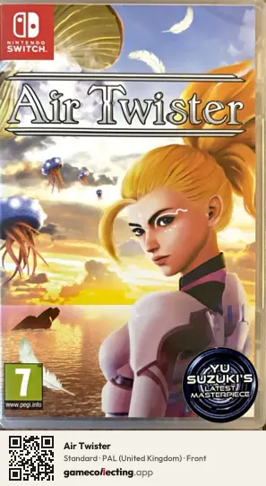 Air Twister Nintendo Switch, United Kingdom box front