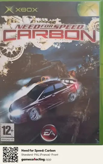 Need for Speed: Carbon Xbox, France box front