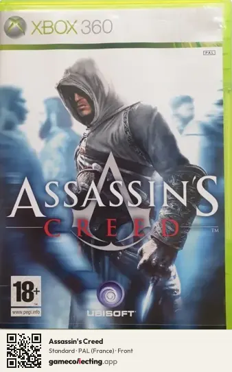 Assassin's Creed Xbox 360, France box front