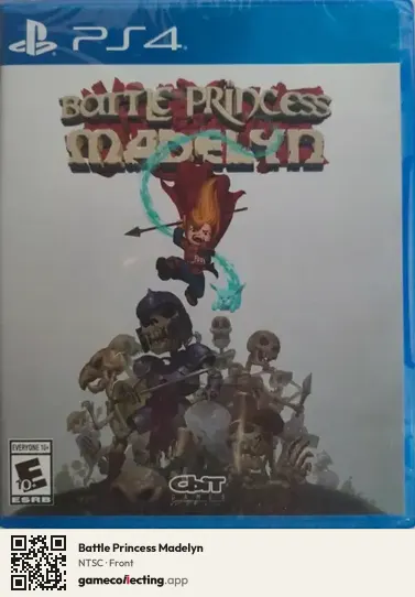 Battle Princess Madelyn PlayStation 4, NTSC box front