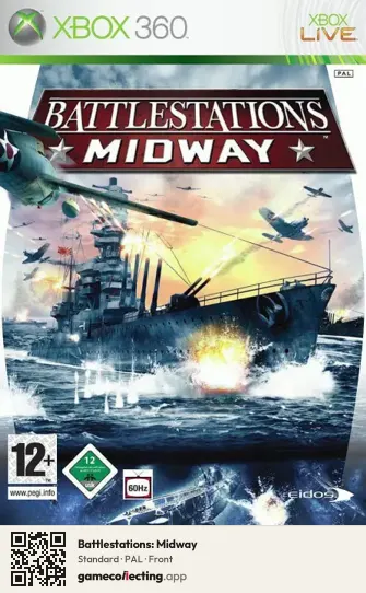 Battlestations: Midway Xbox 360, PAL box front