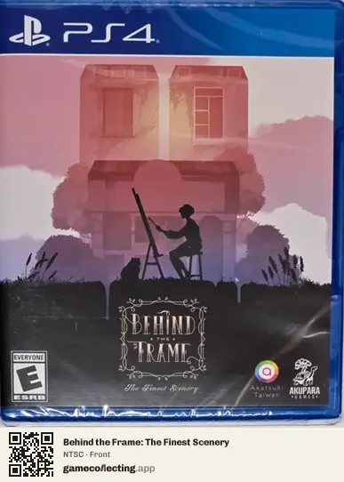 Behind the Frame: The Finest Scenery PlayStation 4, NTSC box front