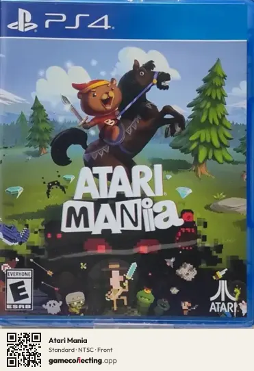 Atari Mania PlayStation 4, NTSC box front