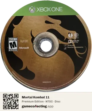 Mortal Kombat 11 Xbox One, NTSC disc