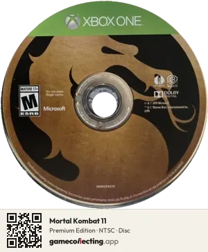 Mortal Kombat 11 Xbox One, NTSC disc