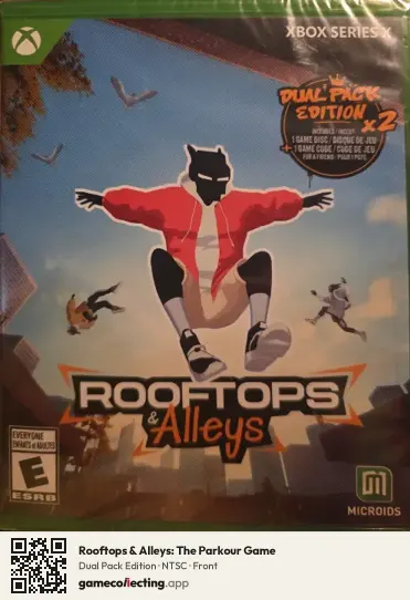 Rooftops & Alleys: The Parkour Game Xbox Series X, NTSC box front