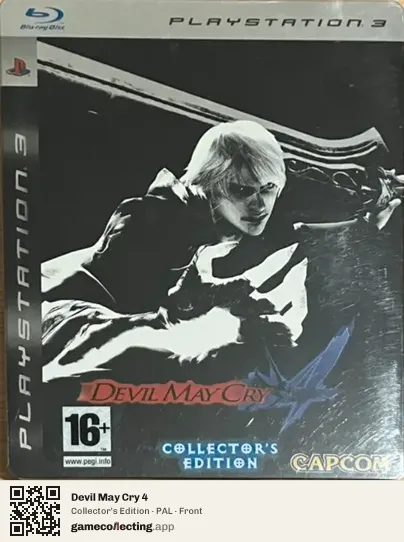 Devil May Cry 4 PlayStation 3, PAL box front