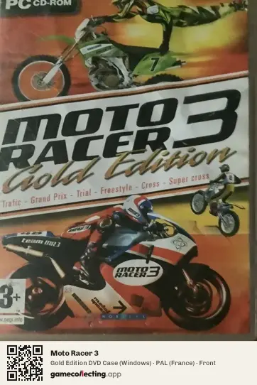 Moto Racer 3 Computer, France box front