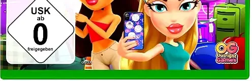 Bratz: Flaunt Your Fashion, the USK square on its front