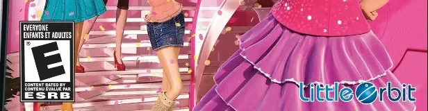 Barbie Dreamhouse Party, the ESRB box on its front