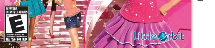 Barbie Dreamhouse Party, the ESRB box on its front