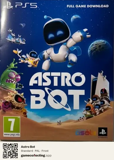 Astro Bot PlayStation 5, PAL box front