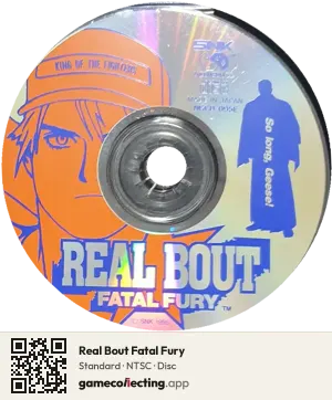 Real Bout Fatal Fury Neo Geo CD, NTSC disc