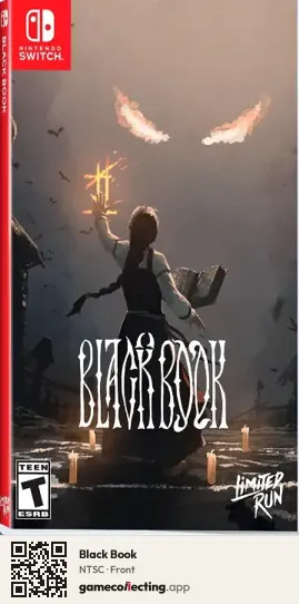 Black Book Nintendo Switch, NTSC box front