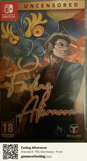 Fading Afternoon Nintendo Switch, Germany box front