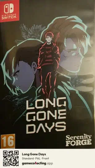 Long Gone Days Nintendo Switch, PAL box front