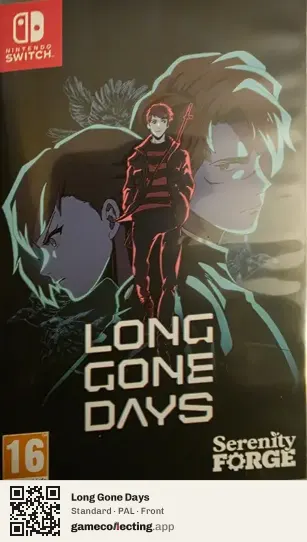 Long Gone Days Nintendo Switch, PAL box front