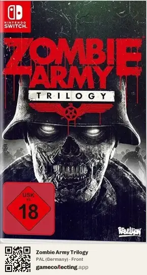 Zombie Army Trilogy Nintendo Switch, Germany box front