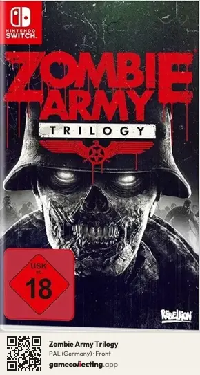 Zombie Army Trilogy Nintendo Switch, Germany box front
