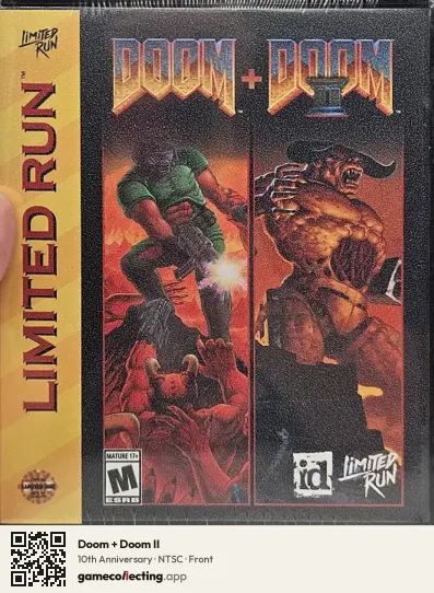 Doom + Doom II Xbox Series X, NTSC box front