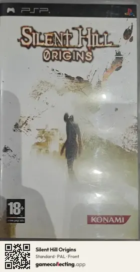 Silent Hill Origins PlayStation Portable, PAL box front