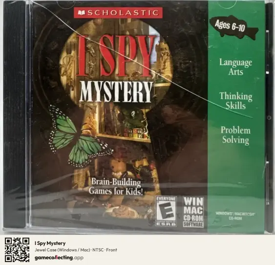 I Spy Mystery Computer, NTSC box front