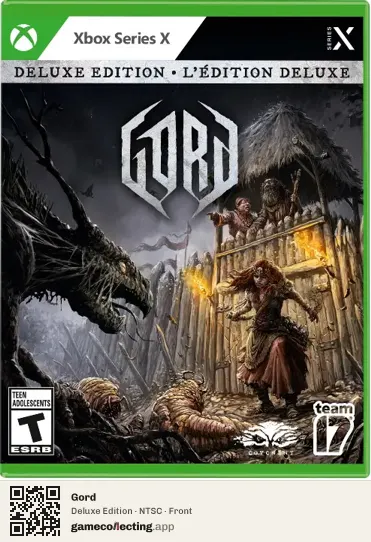 Gord Xbox Series X, NTSC box front