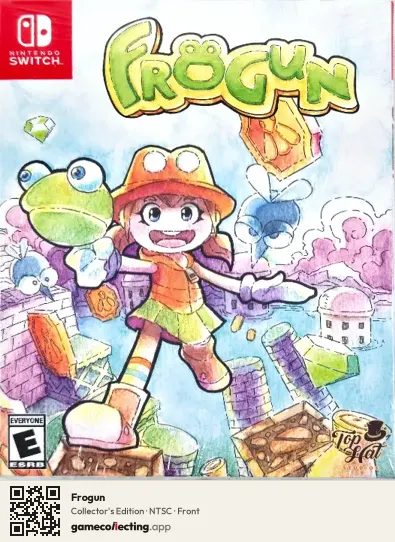 Frogun Nintendo Switch, NTSC box front