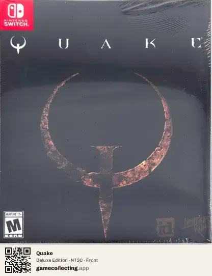 Quake Nintendo Switch, NTSC box front