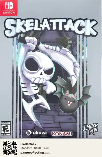 Skelattack Nintendo Switch, NTSC box front