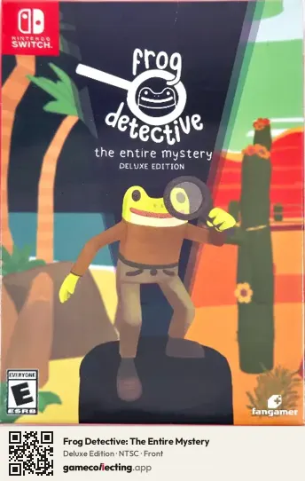 Frog Detective: The Entire Mystery Nintendo Switch, NTSC box front
