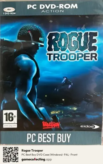 Rogue Trooper Computer, PAL box front