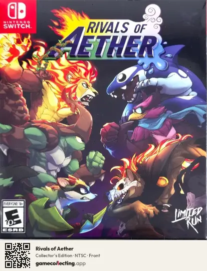 Rivals of Aether Nintendo Switch, NTSC box front