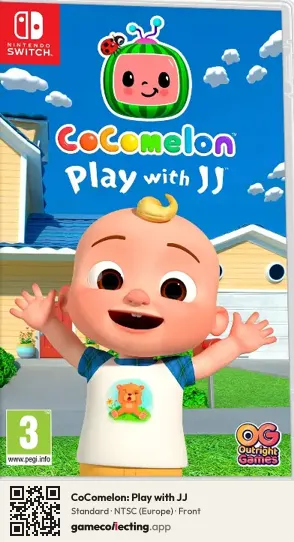 CoComelon: Play with JJ Nintendo Switch, Europe box front