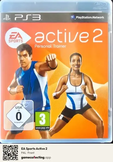 EA Sports Active 2 PlayStation 3, PAL box front