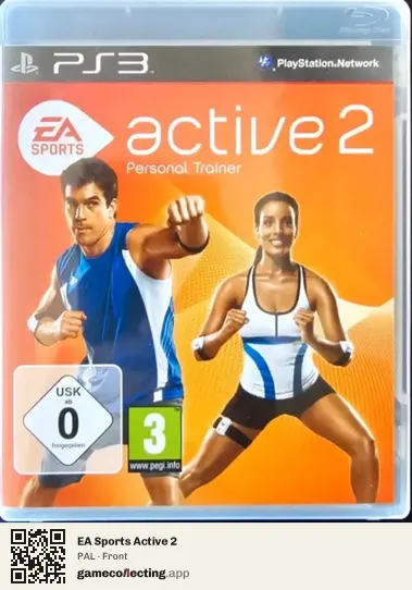 EA Sports Active 2 PlayStation 3, PAL box front