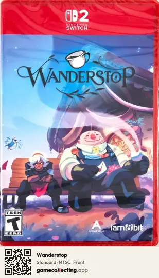 Wanderstop Nintendo Switch 2, NTSC box front