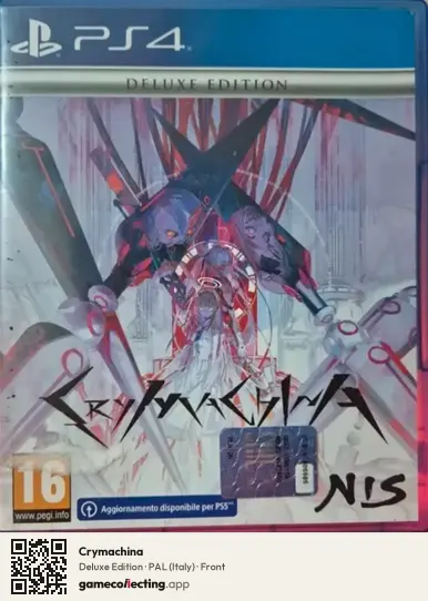 Crymachina PlayStation 4, Italy box front