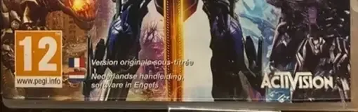 Transformers: Rise of the Dark Spark, the USK square on its front