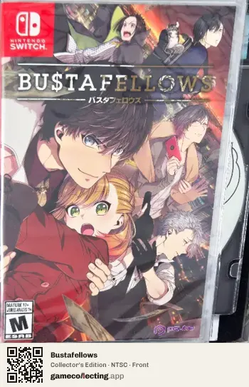 Bustafellows Nintendo Switch, NTSC box front