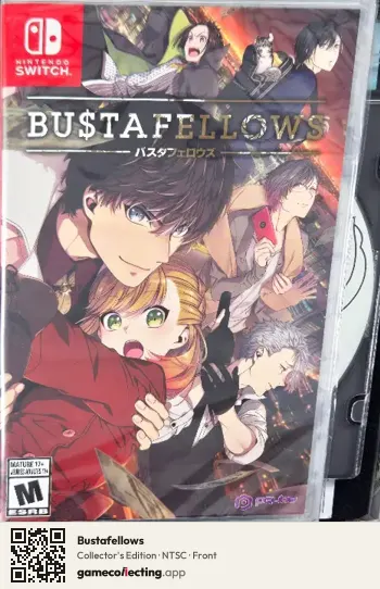 Bustafellows Nintendo Switch, NTSC box front