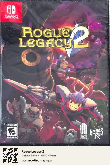 Rogue Legacy 2 Nintendo Switch, NTSC box front