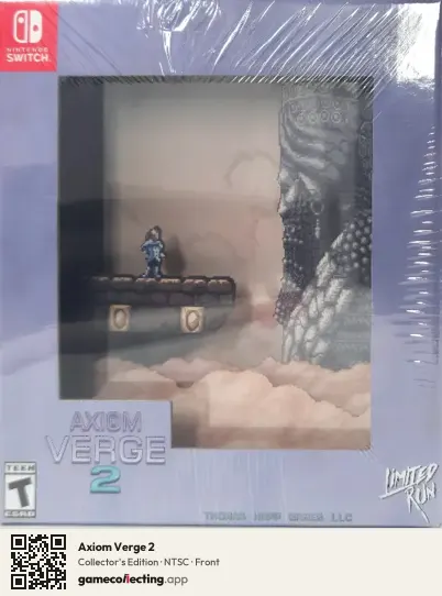Axiom Verge 2 Nintendo Switch, NTSC box front